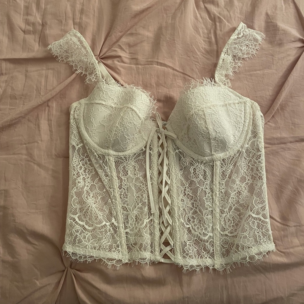 lace up bustier